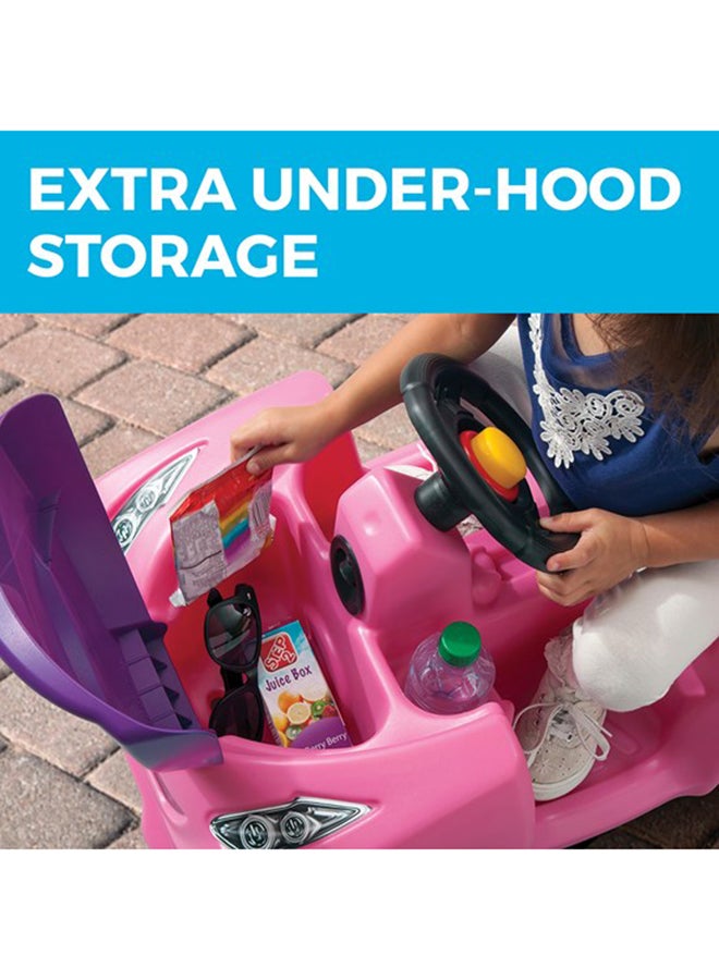 3-In-1 Ride-On Car With Handle