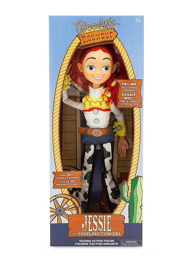 Woody Interactive Jessie The Yodelling Cowgirl Talking Action Figure For Kids 16inch