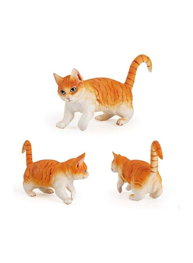 3-Piece Cat Shaped Animal Figure YPC1535
