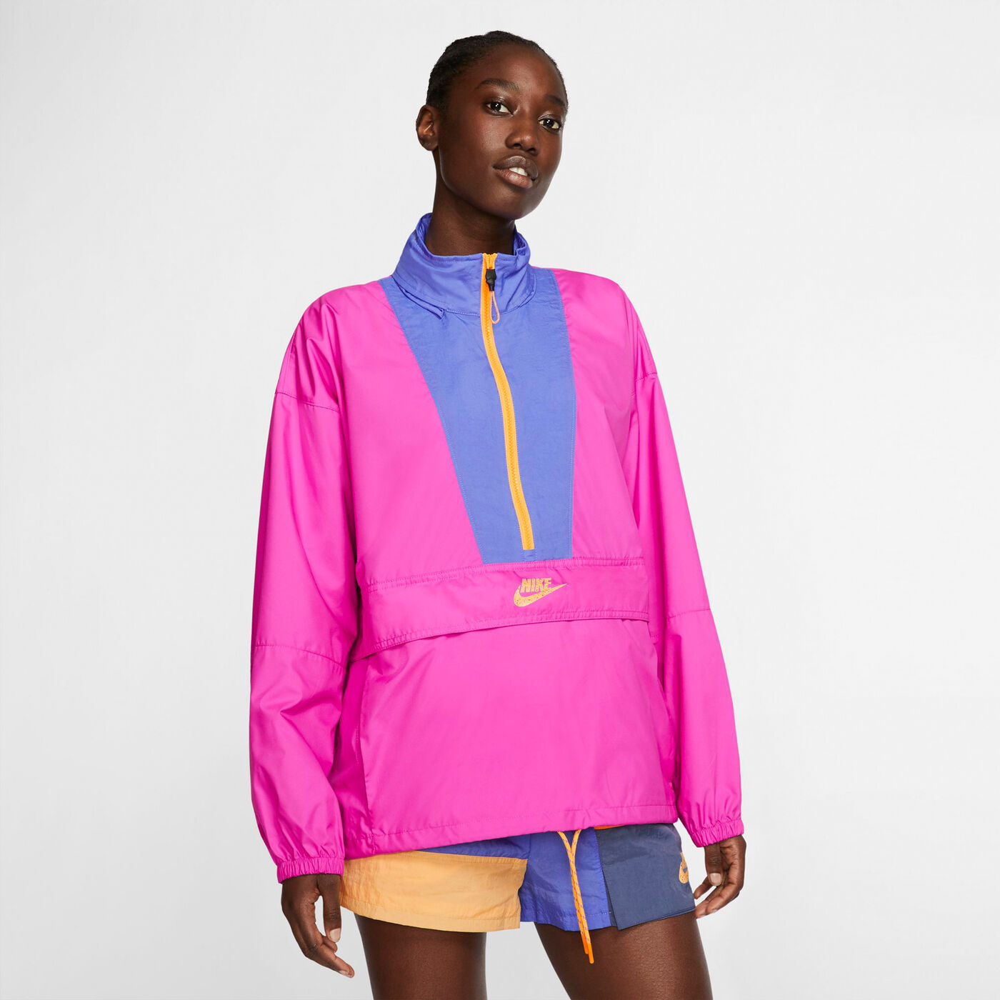 Women's Sportswear Icon Clash Half-Zip Jacket