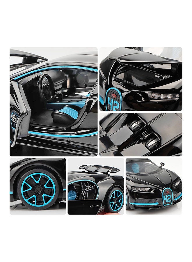 Bugatti Pull Back Car Model
