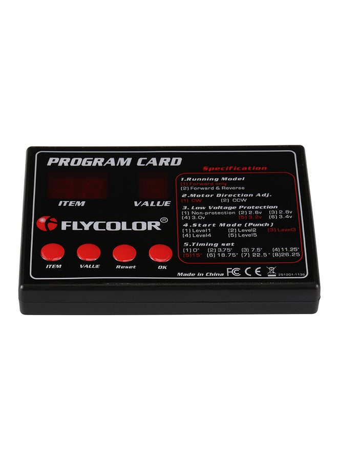 Programing Card For RC Cars ESC Electronic Speed Controller