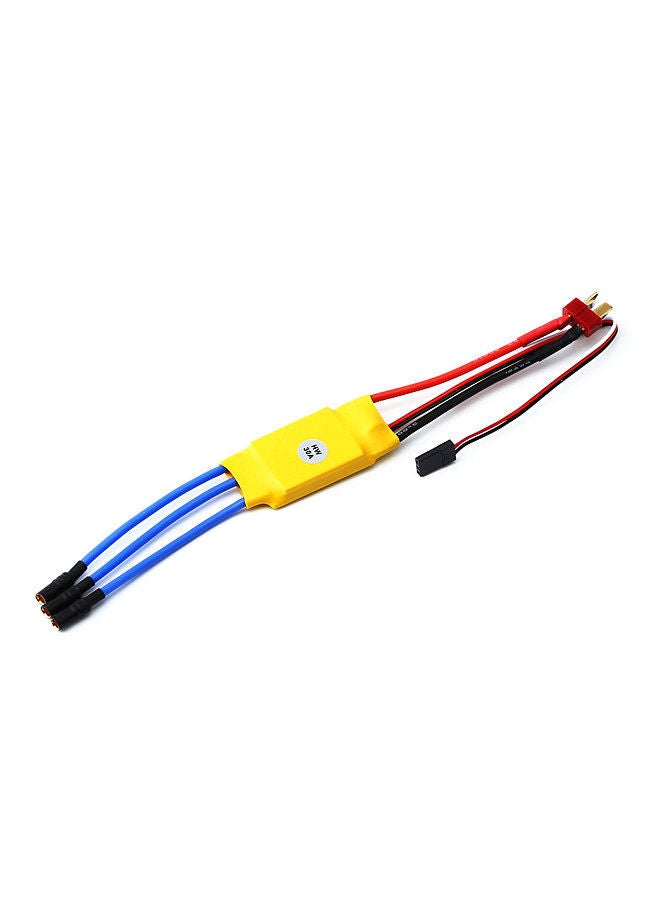 30A Brushless ESC Electronic Speed Controller 3.5MM Banana T Plug for Airplane Quadcopter Drone