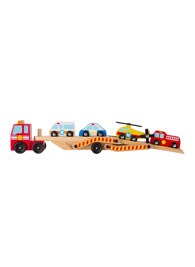 Emergency Vehicle Carrier Toy