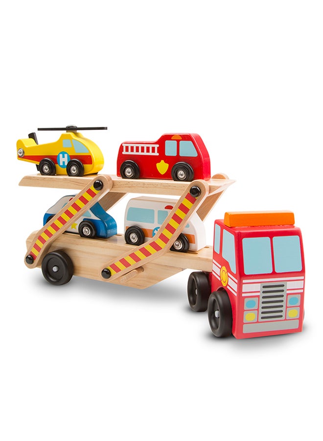 Emergency Vehicle Carrier Toy