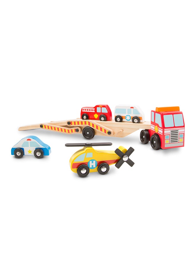 Emergency Vehicle Carrier Toy