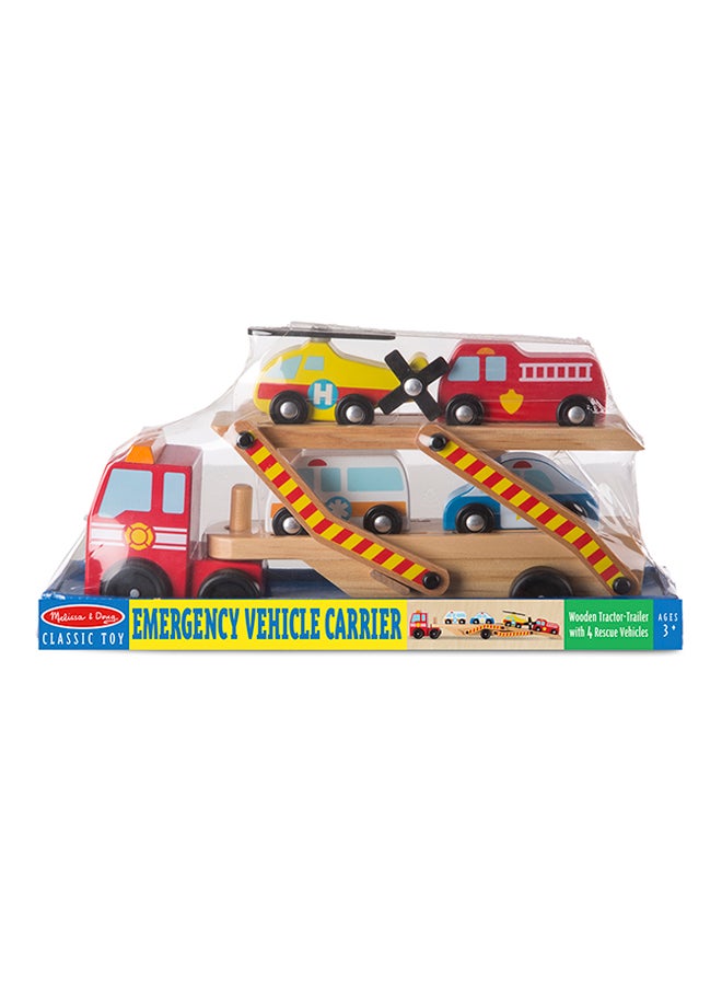 Emergency Vehicle Carrier Toy