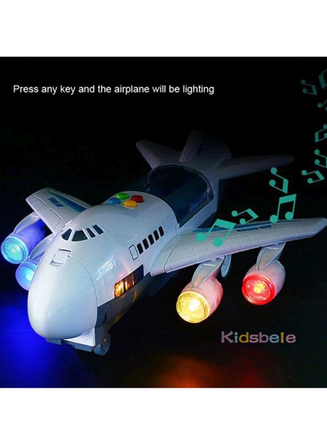Simulation Track Inertia Airplane Music Stroy Toy