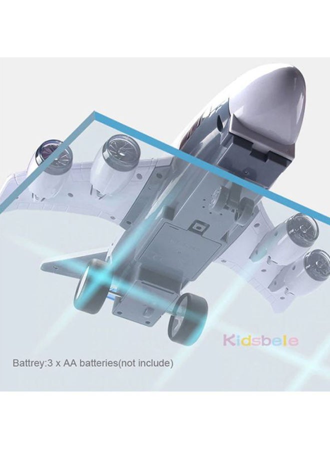 Simulation Track Inertia Airplane Music Stroy Toy