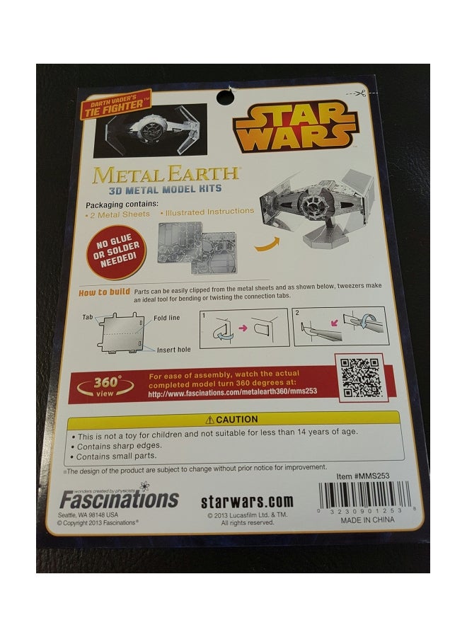 Star Wars Darth Vader's Tie Fighter Model Kit MMS253