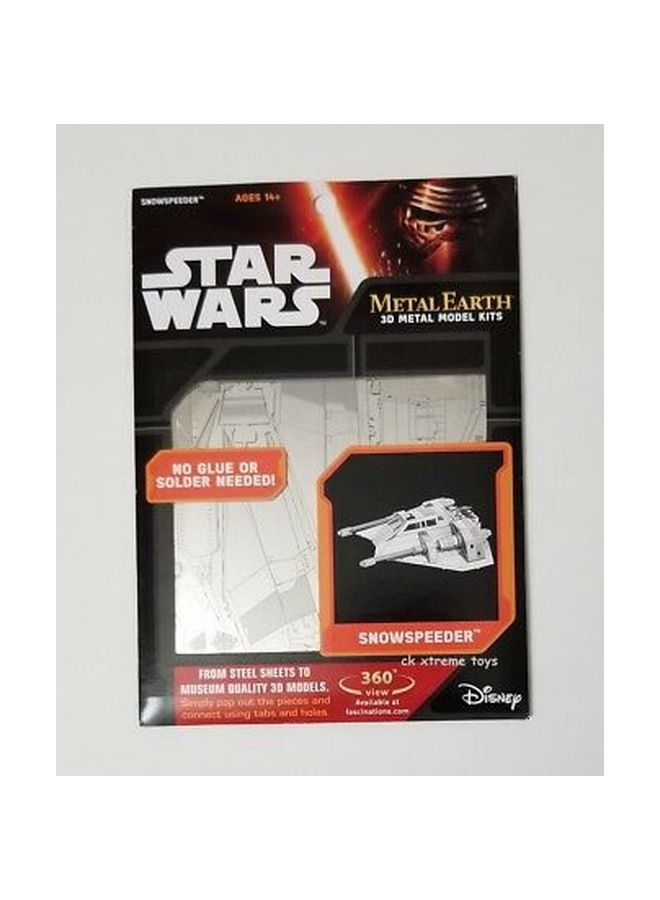 Metal Earth Star Wars Snowspeeder 3D Model Kit MMS258