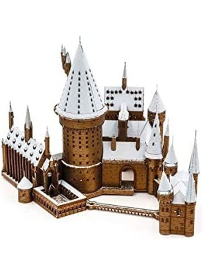 Harry Potter Hogwarts Castle In Snow 3D Metal Model Kit