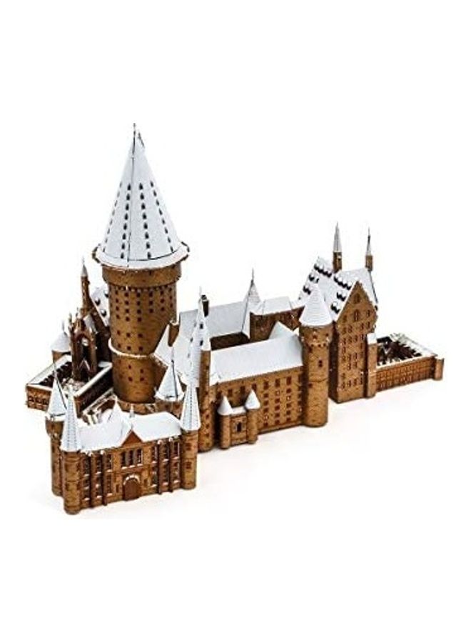 Harry Potter Hogwarts Castle In Snow 3D Metal Model Kit