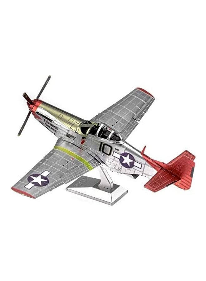 Tuskegee Airmen Mustang Red Tail 3D Metal Model Kit