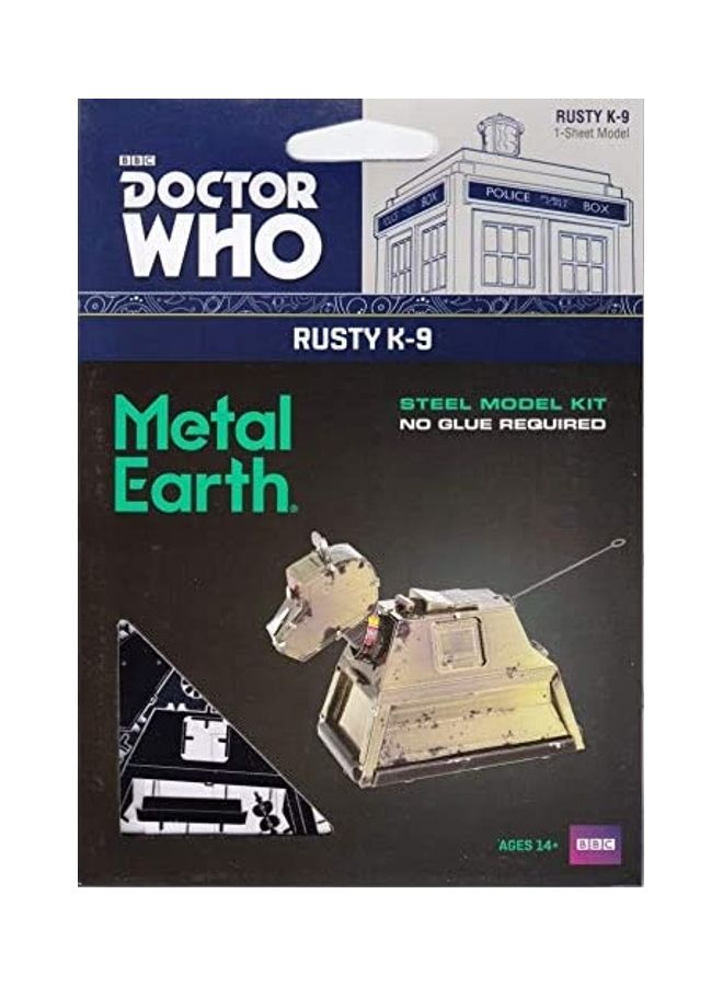 Metal Earth Doctor Who Rusty Model Kit