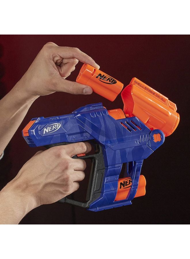 Elite Shellstrike DS-6 Blaster With 6 Darts