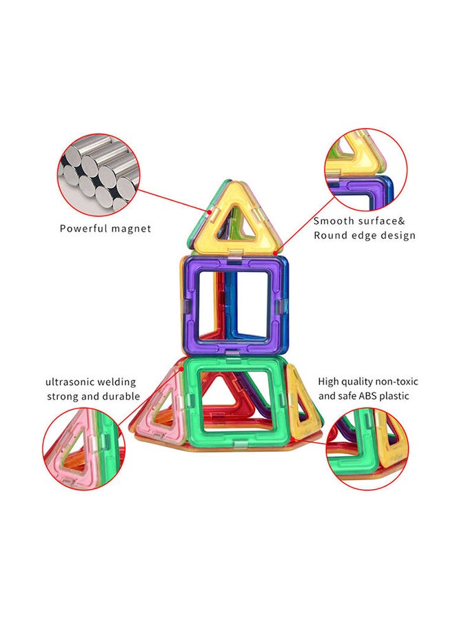 JZRtoys04 40- Piece Jolly mags 3D Magnetic Building Blocks Set 40 3+ Years