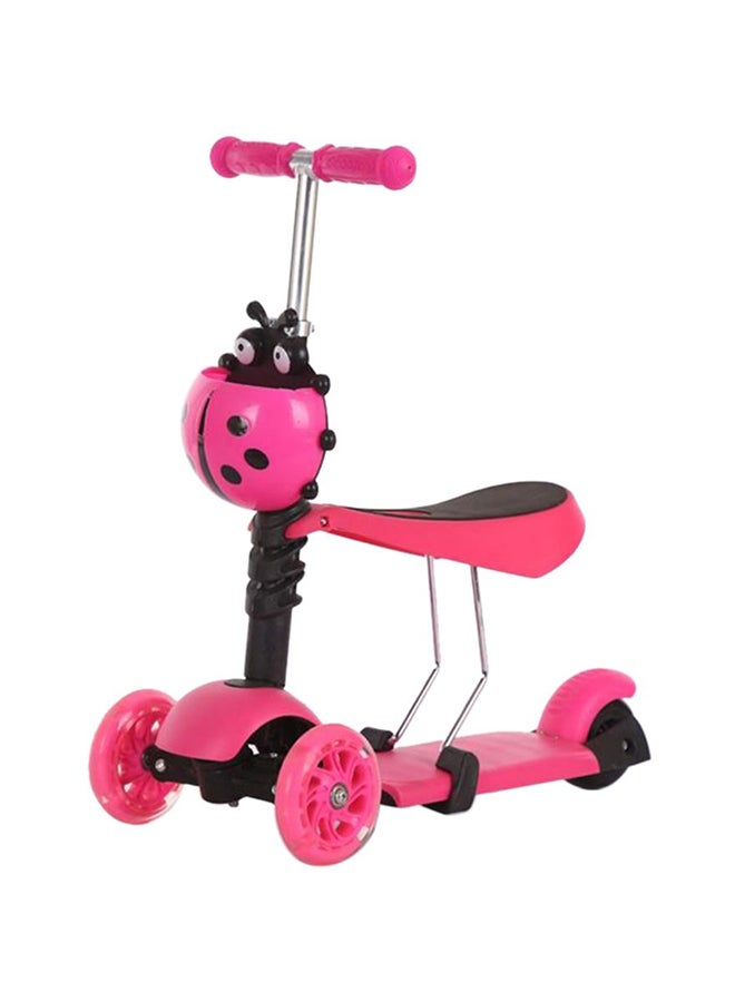 3 In 1 Pu 3 Wheels Flashing Swing Car Lifting Stroller Scooter Toys