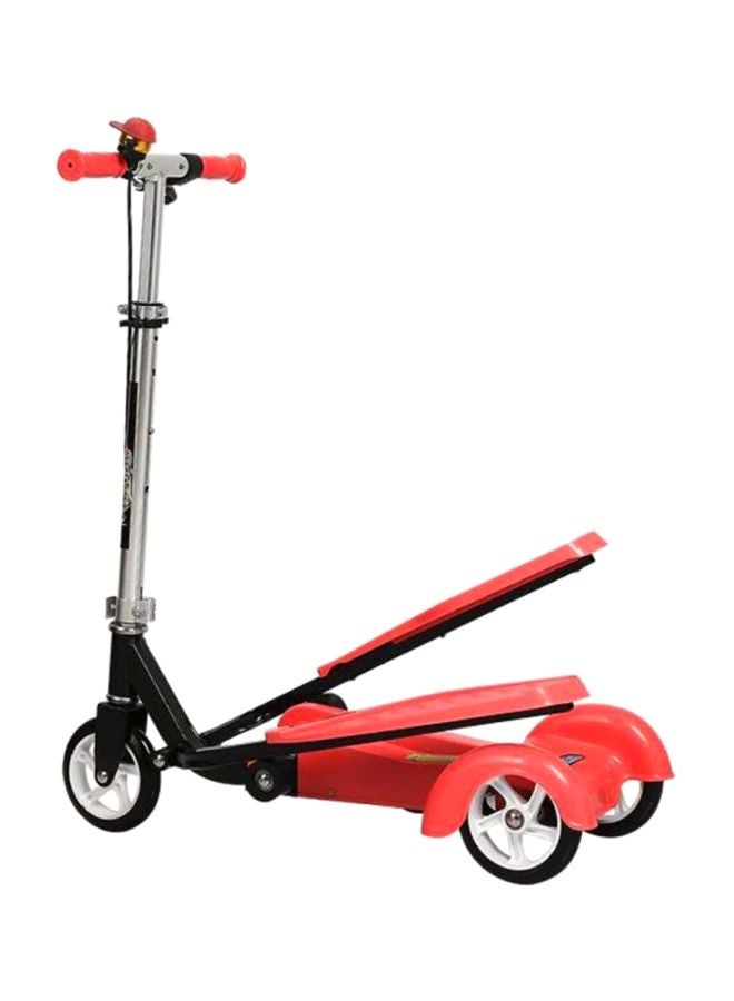 Smart Dual-Pedal Scooter Red