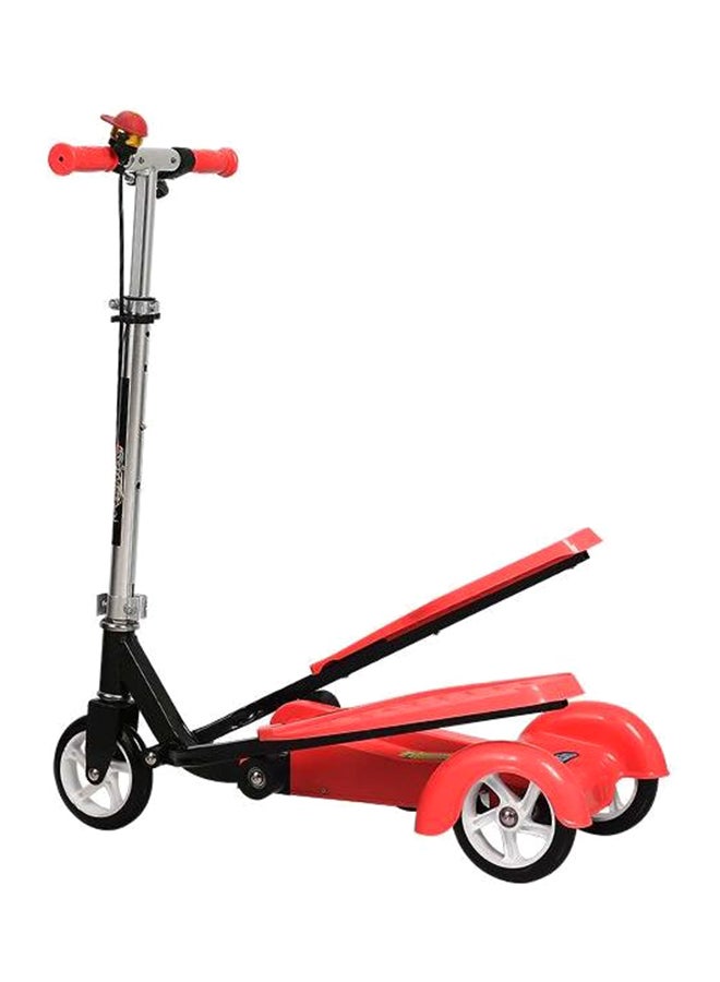 Smart Dual-Pedal Scooter Red