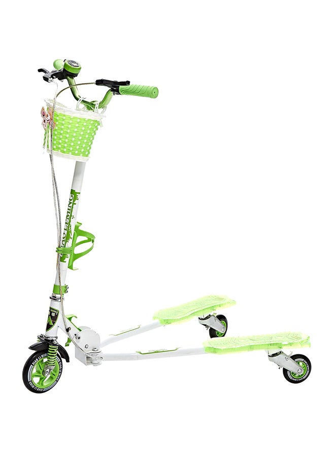 3-Wheel Bucket Detailed Scooter
