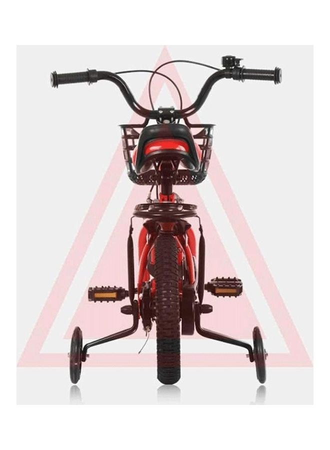 Bike With Hand Brake And Basket Pink 16inch
