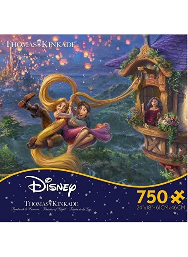 750-Piece Thomas Kinkade Tangled Disney Dreams Jigsaw Puzzle