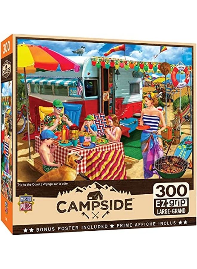 300-Piece Camp Side Jigsaw Puzzle Set