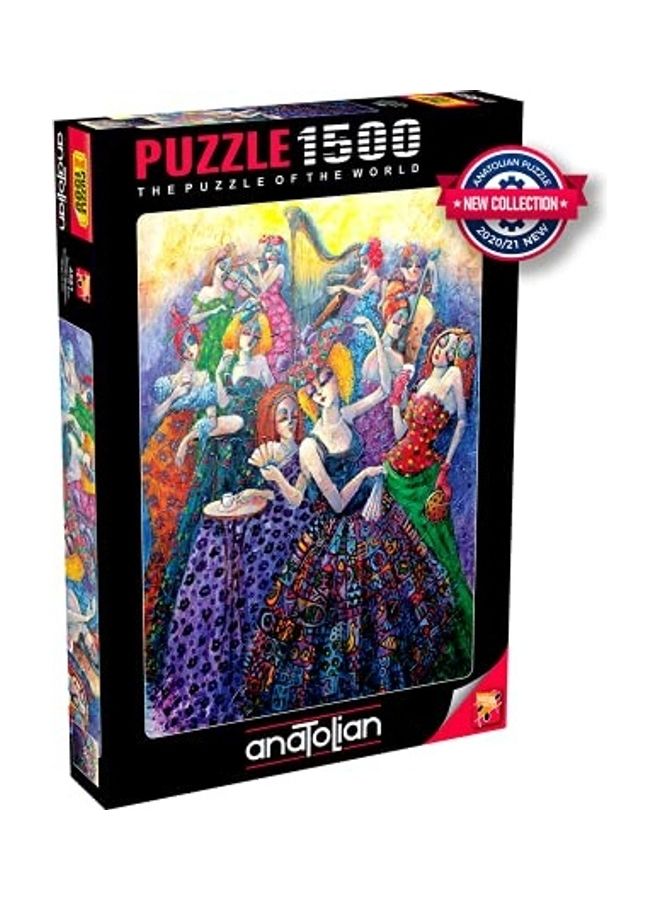1500-Piece Romantic Ballroom Jigsaw Puzzles Set