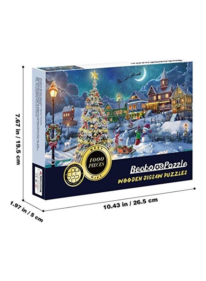 1000-Piece Wooden Jigsaw Puzzle Set