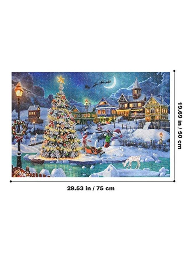 1000-Piece Wooden Jigsaw Puzzle Set
