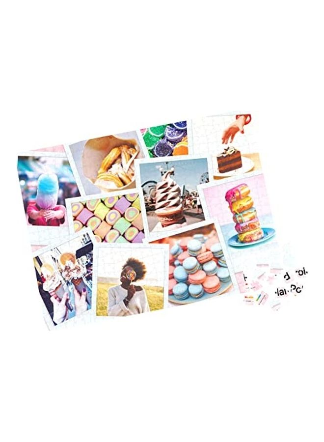 500-Piece Polaroid Sweet Treats Jigsaw Puzzles Set