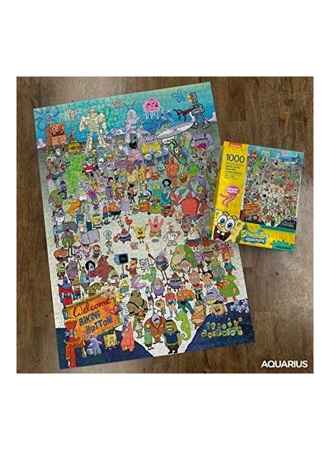 1000-Piece Spongebob Squarepants Jigsaw Puzzle Set