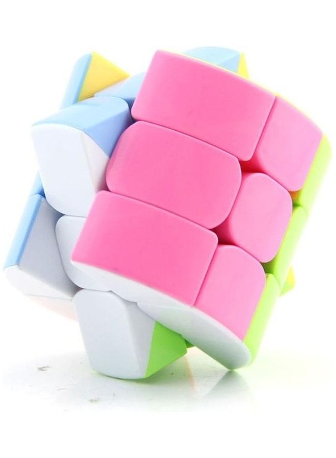 Square Third Order Octagonal Column Rubik Cube Children Educational Puzzle Toy