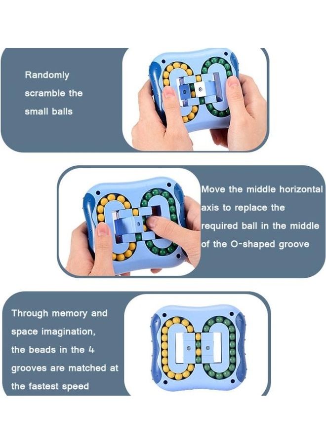 Rotating Magic Bean Fingertip Rubik Cube