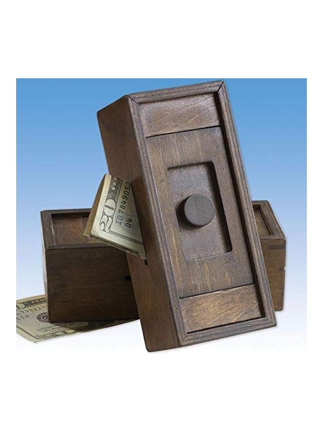 Stash Your Cash Secret Puzzle Box 2.28x6.3x2.91inch