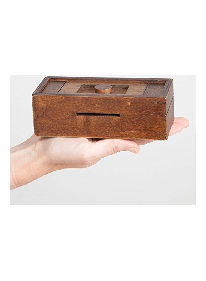 Stash Your Cash Secret Puzzle Box 2.28x6.3x2.91inch