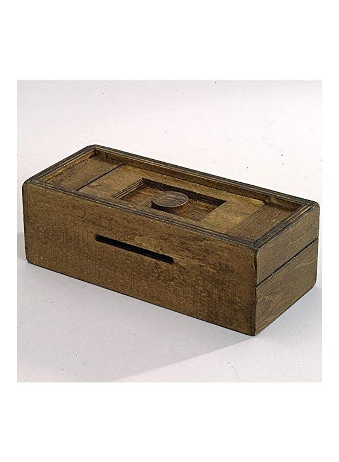 Stash Your Cash Secret Puzzle Box 2.28x6.3x2.91inch