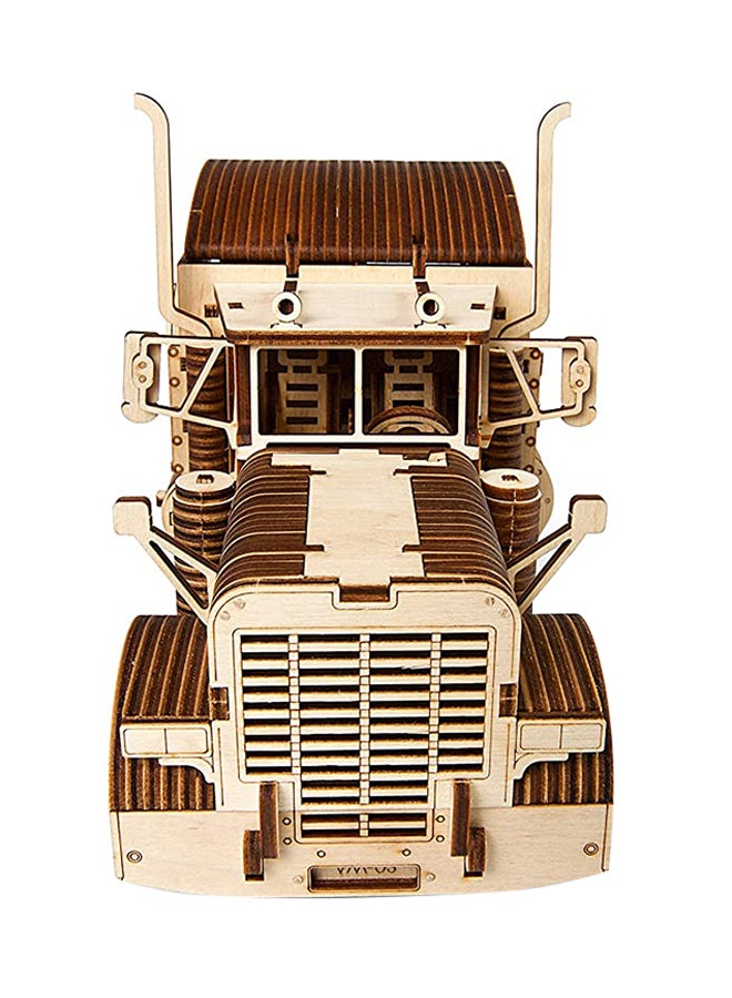 Truck Model 3D Wooden Puzzle Kit 2x15x6.9inch