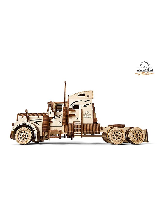 Truck Model 3D Wooden Puzzle Kit 2x15x6.9inch