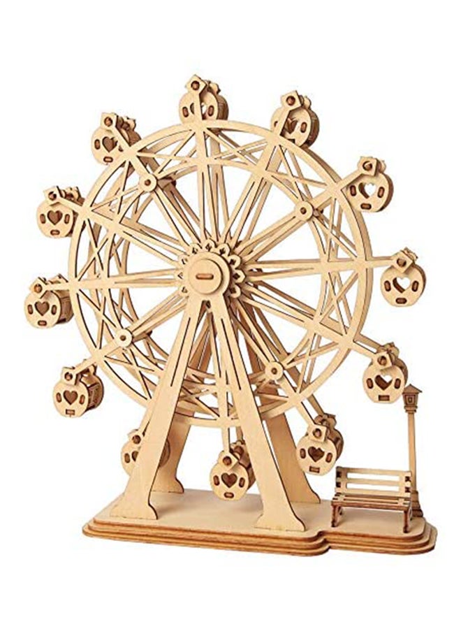 DIY Ferris Wheel 3D Wooden Puzzle Model Kit 0.5x9x6.2inch