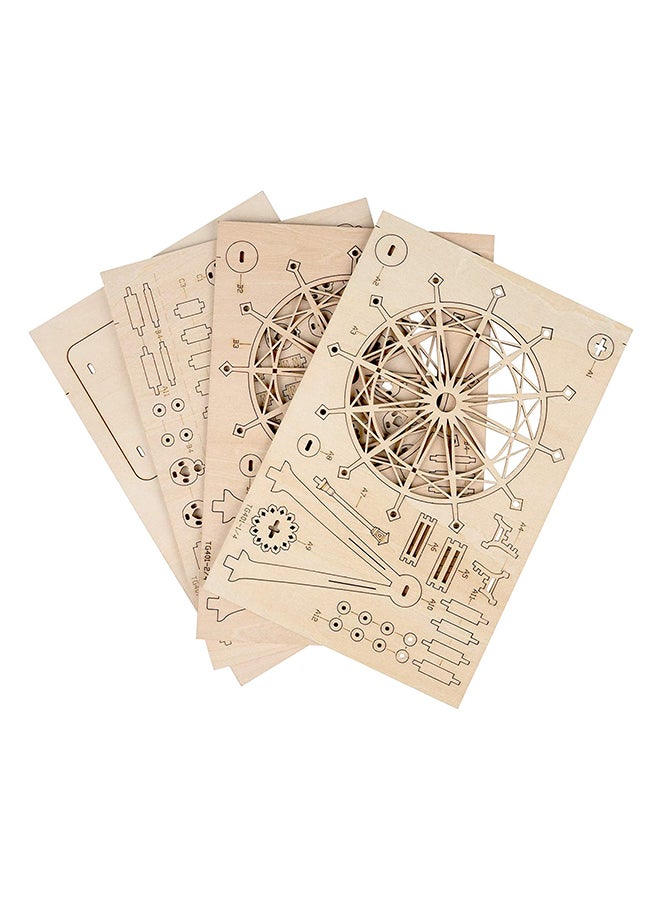 DIY Ferris Wheel 3D Wooden Puzzle Model Kit 0.5x9x6.2inch