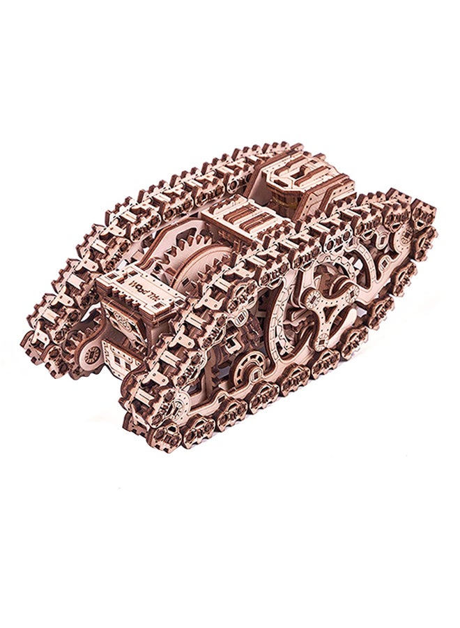 Steam Tank 3D Wooden Puzzle 1.5x14.6x7.3inch