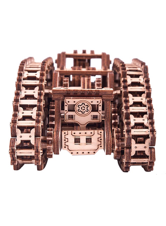 Steam Tank 3D Wooden Puzzle 1.5x14.6x7.3inch