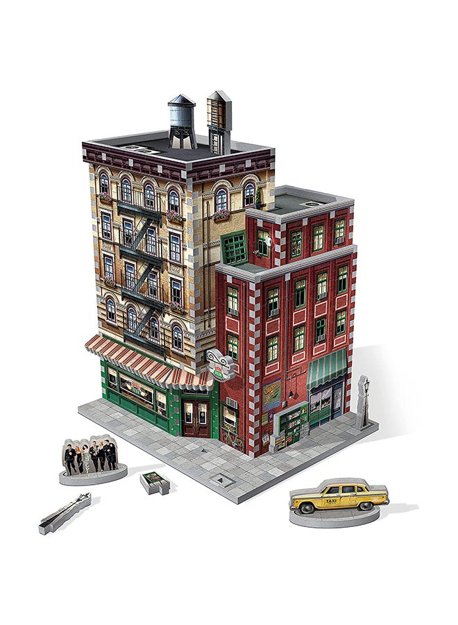 440-Pieces 3D Central Perk Jigsaw Puzzle, Friends 2.5x14x12.5inch