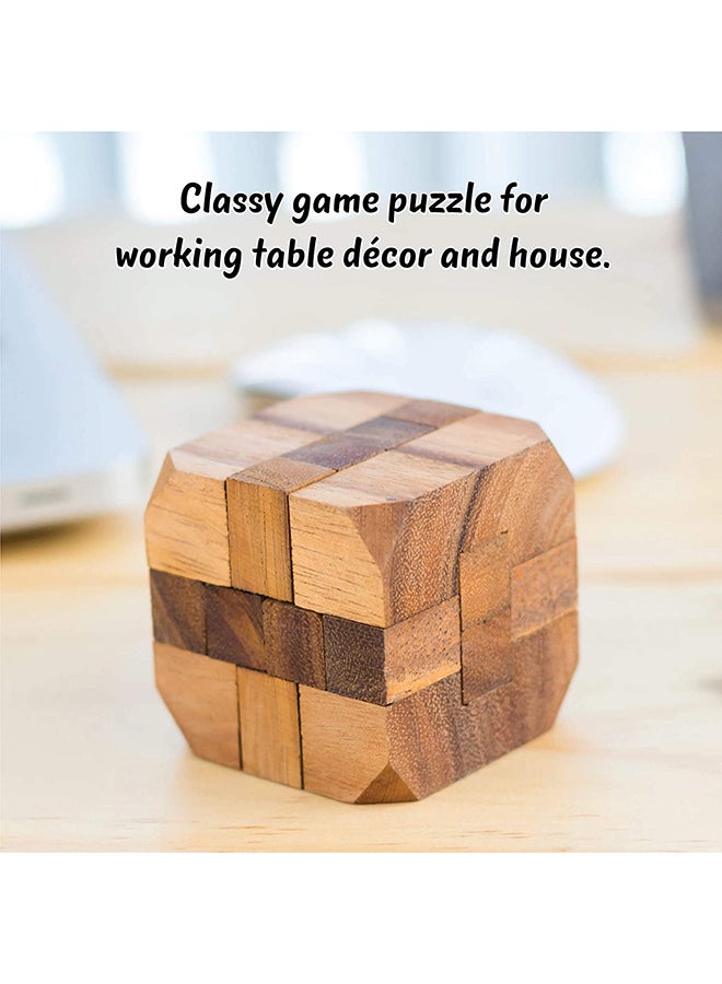 Diamond Cube Puzzle 2.3x2.5x2.5inch