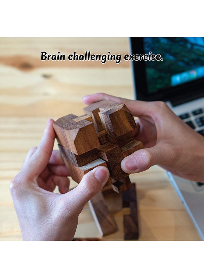 Diamond Cube Puzzle 2.3x2.5x2.5inch