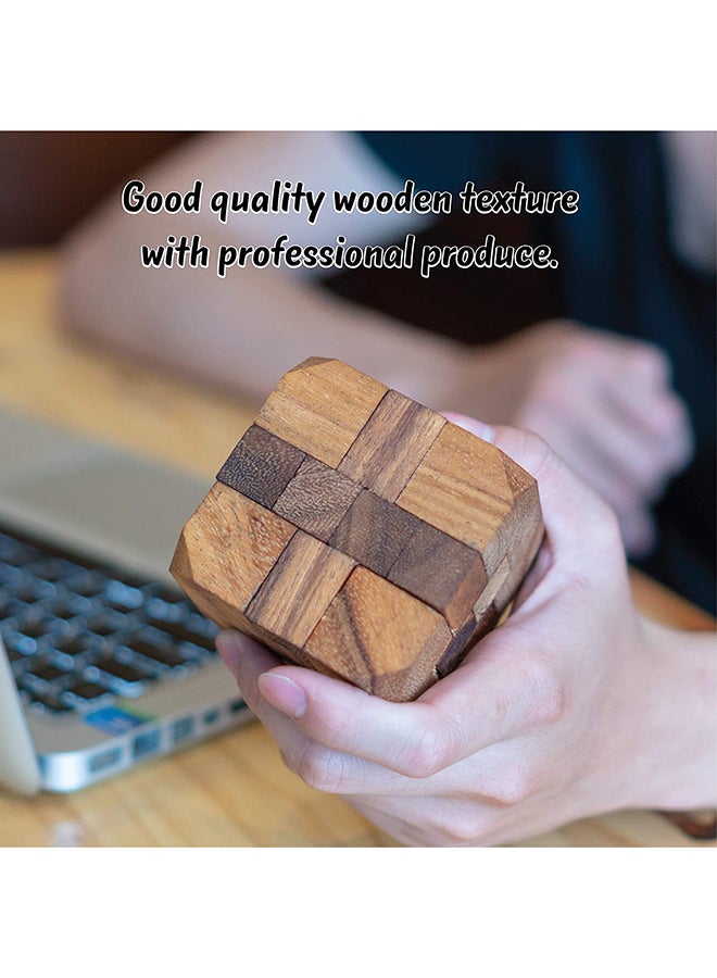 Diamond Cube Puzzle 2.3x2.5x2.5inch