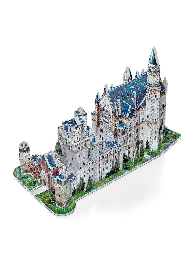 890 - Pieces Neuschwanstein Castle 3D Jigsaw Puzzle 4.7 X16 X12inch