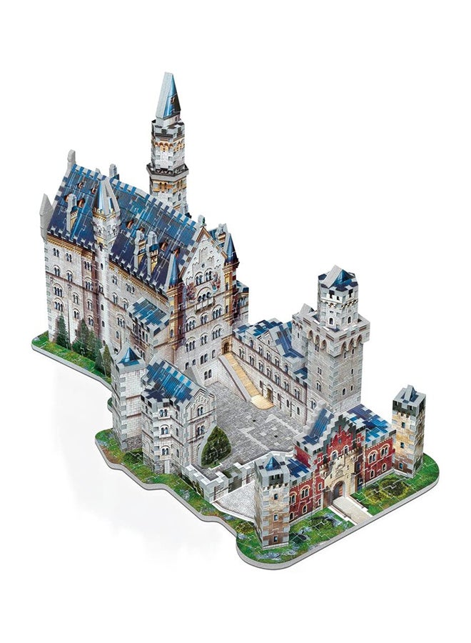 890 - Pieces Neuschwanstein Castle 3D Jigsaw Puzzle 4.7 X16 X12inch